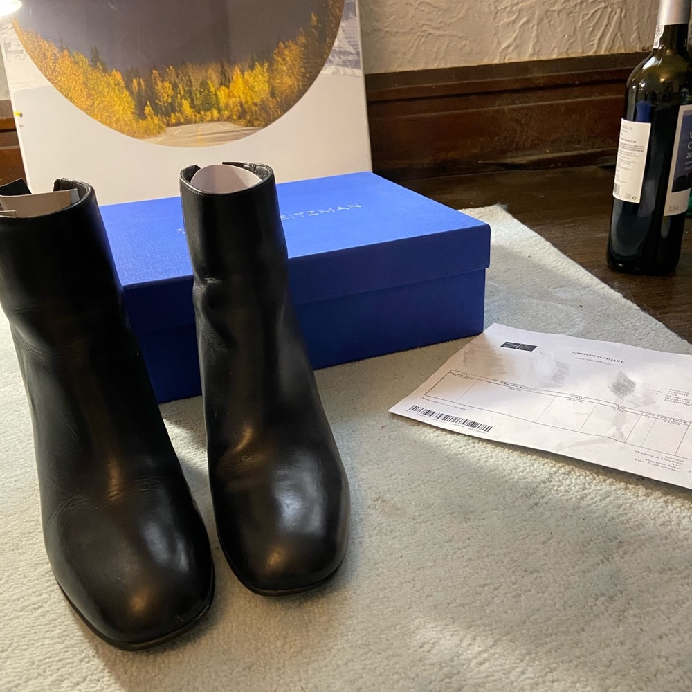 Stuart Weitzman boots (get Zara sandals for free)